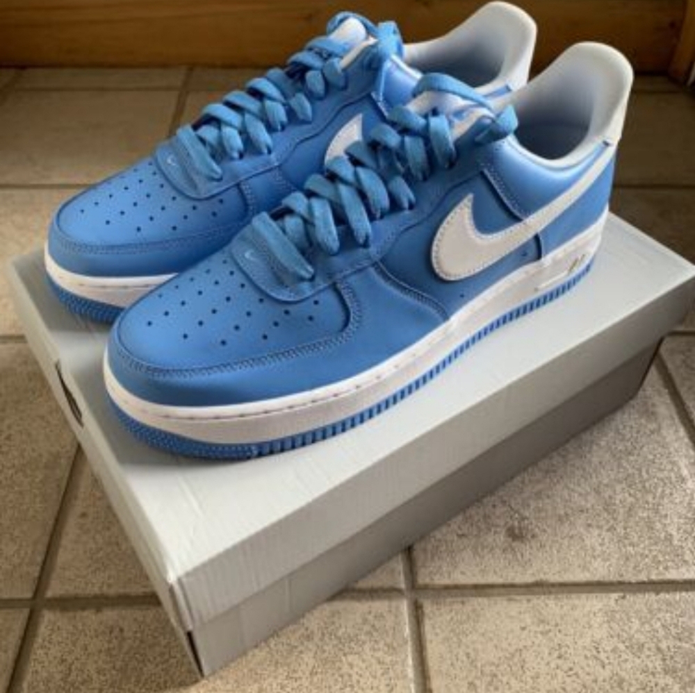 Nike Air Force 1 Low Retro Color Of  University Blue DM0576-400 Mens